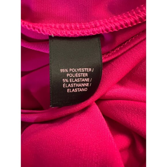 Victorias Secret Pink Long Sleeve Wrap Dress M Cocktail Party Homecoming Prom Su - Picture 7 of 9